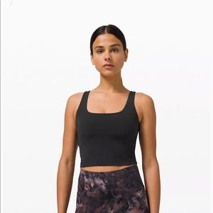 LULULEMON - Nulu Fold Tight Crop Tank Top